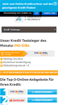 Mobile Screenshot of kredittestsieger.org